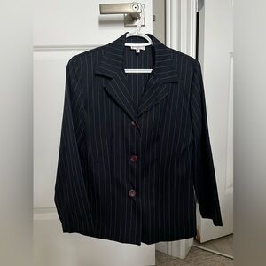 Brand new Suzy Petites pinstripe blazer size 6
